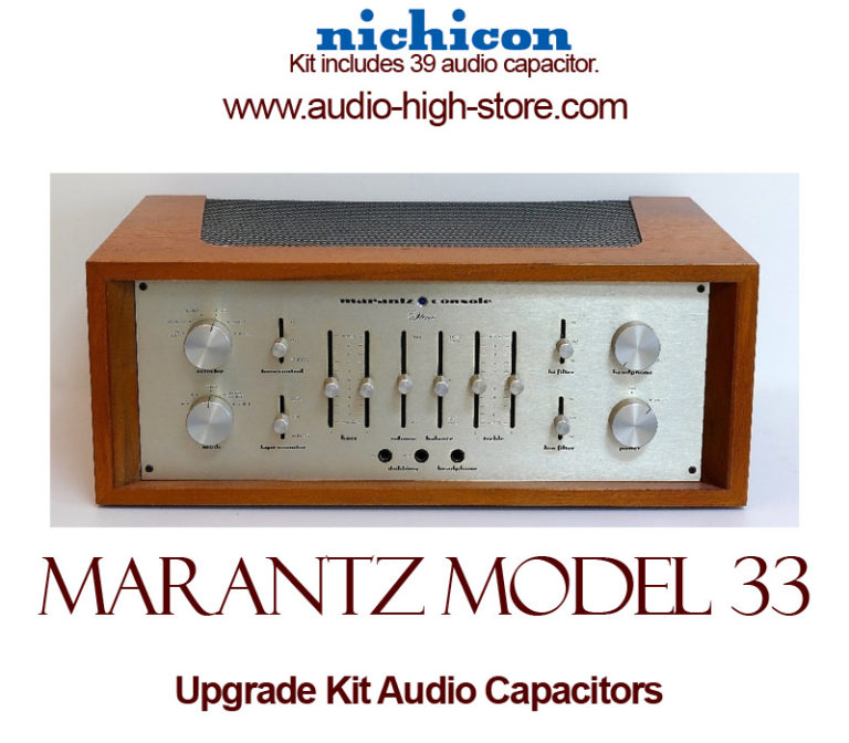 Marantz Model 33 Upgrade Kit Audio Capacitors