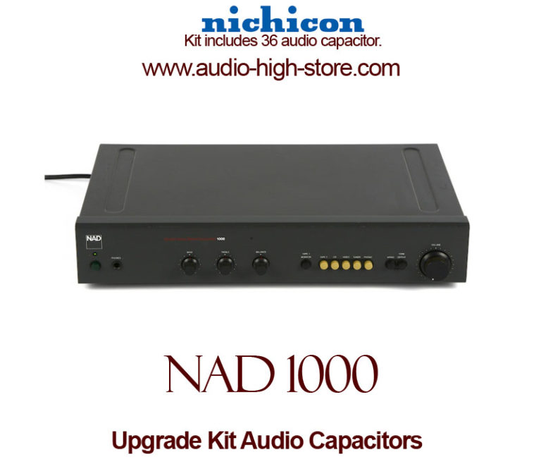 NAD 1000 Upgrade Kit Audio Capacitors