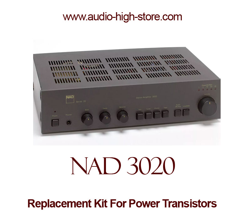 NAD 3020 Replacement Kit Transistors