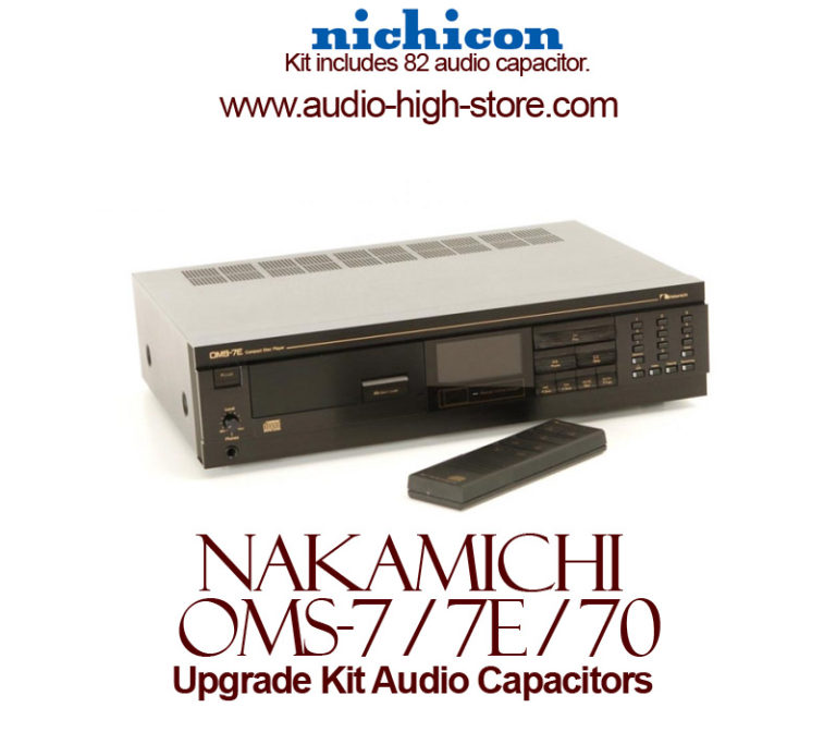 Nakamichi OMS-7 / 7E / 70 Upgrade Kit Audio Capacitors