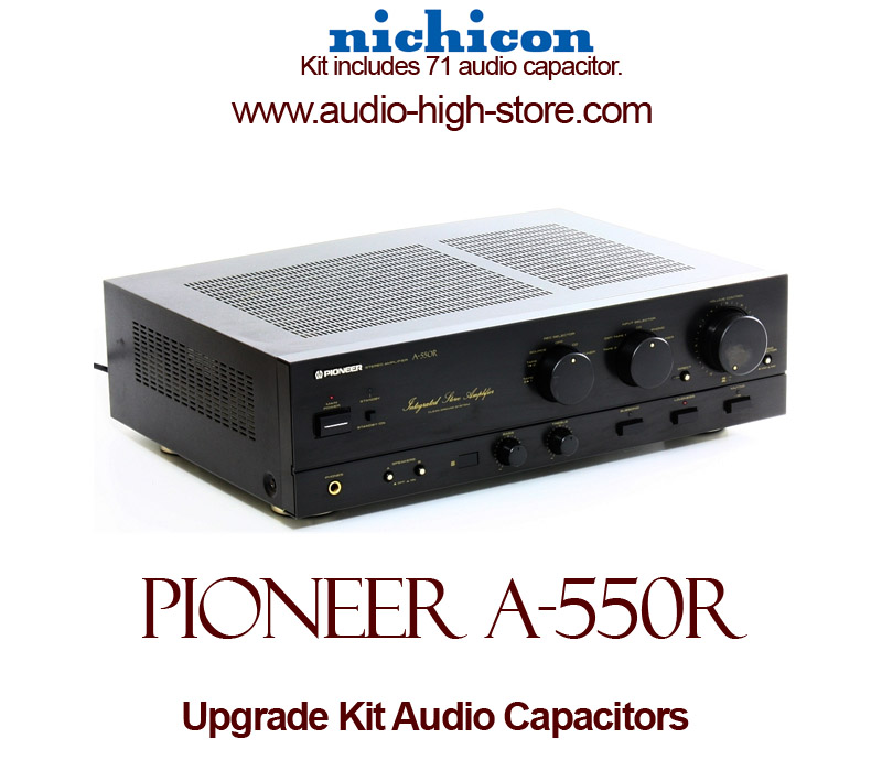 Pioneer A-550R Upgrade Kit Audio Capacitors