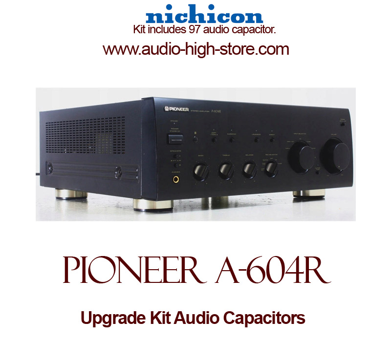 Pioneer A-604R Upgrade Kit Audio Capacitors