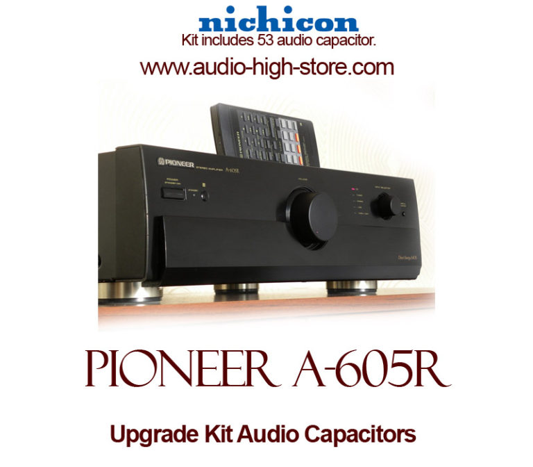 Pioneer A-605R Upgrade Kit Audio Capacitors