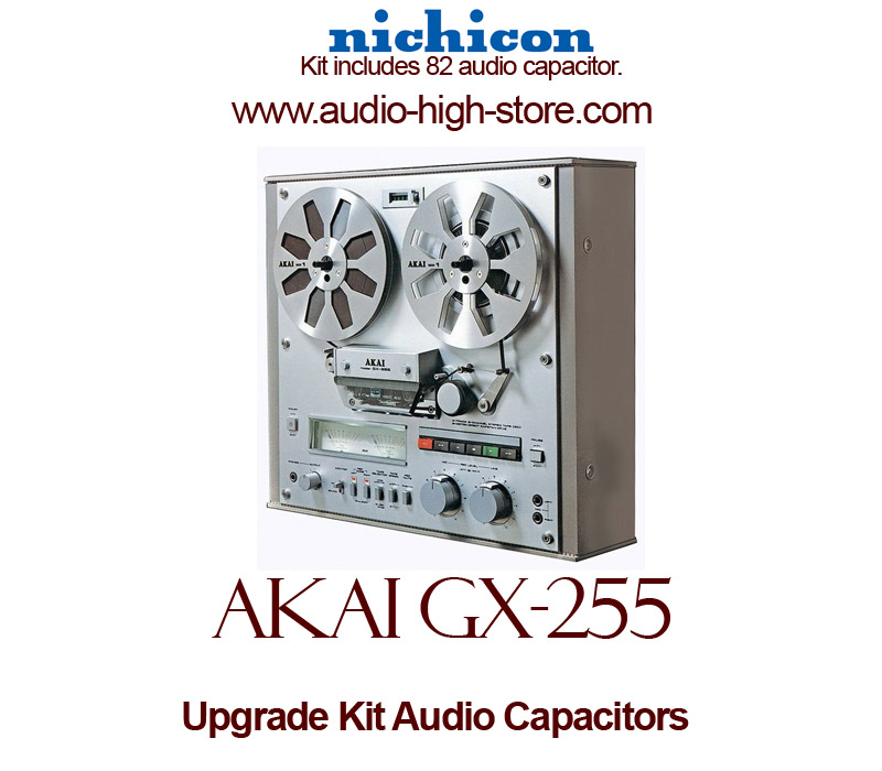 Akai GX-255 Upgrade Kit Audio Capacitors