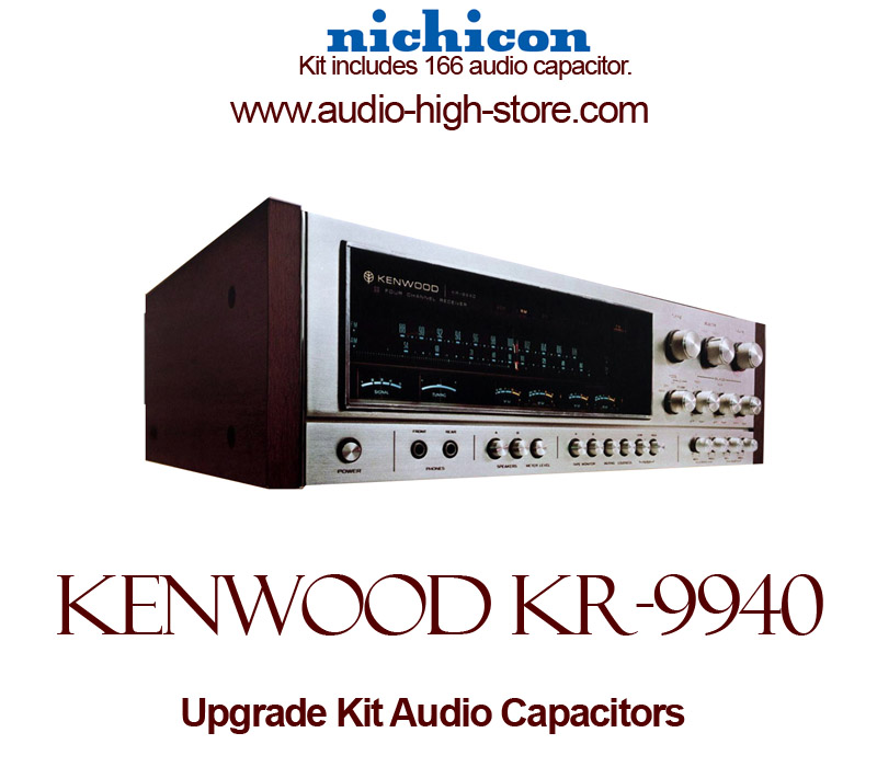 Kenwood KR-9940 Upgrade Kit Audio Capacitors