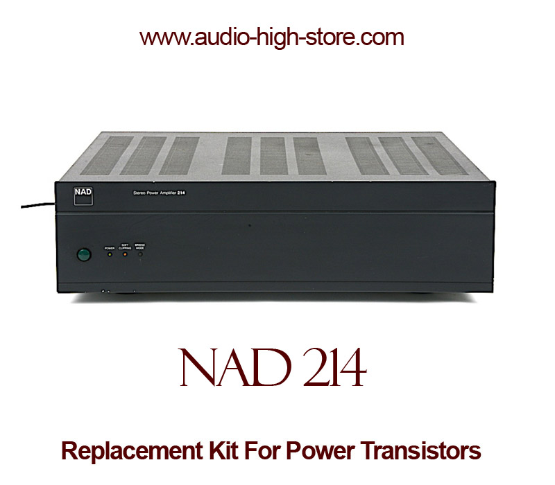 NAD 214 Replacement Kit Transistors