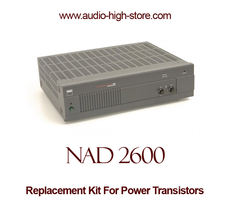 NAD 2600 Replacement Kit Transistors