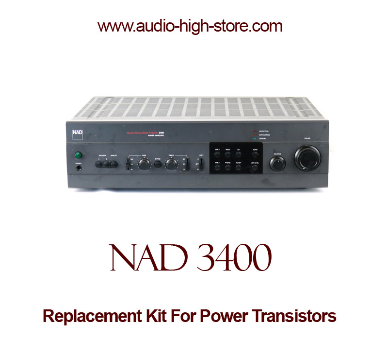 NAD 3400 Replacement Kit Transistors