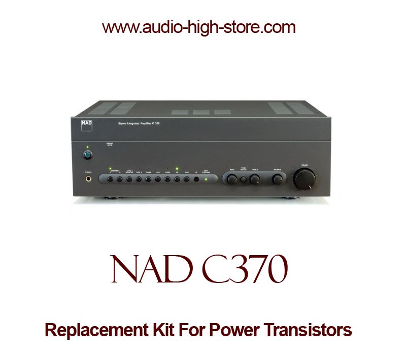 NAD C370 Replacement Kit Transistors