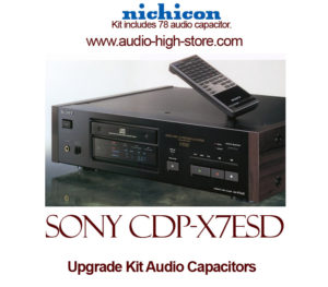 Sony CDP-X7ESD Upgrade Kit Audio Capacitors