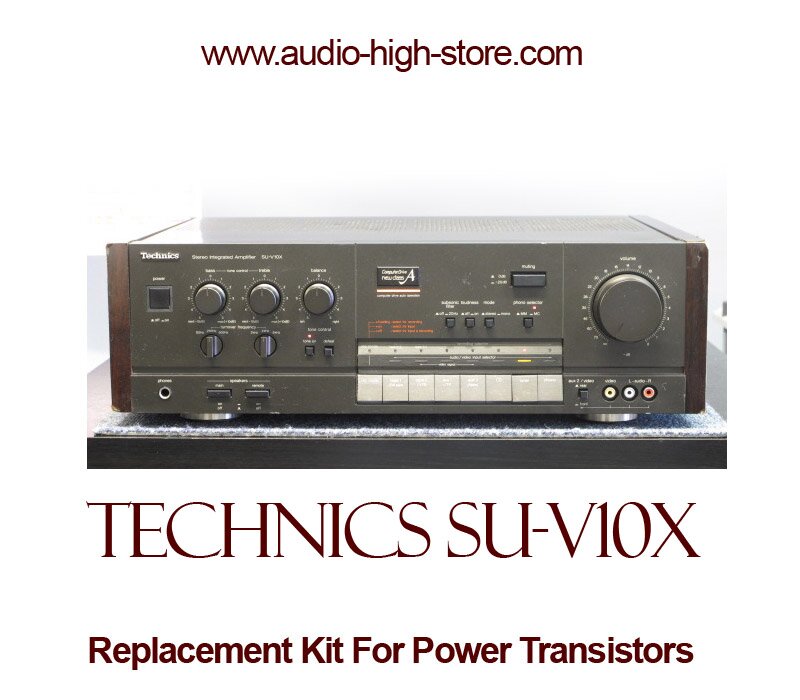 Technics SU-V10X Replacement Kit Transistors