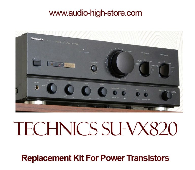 Technics SU-VX820 Replacement Kit Transistors