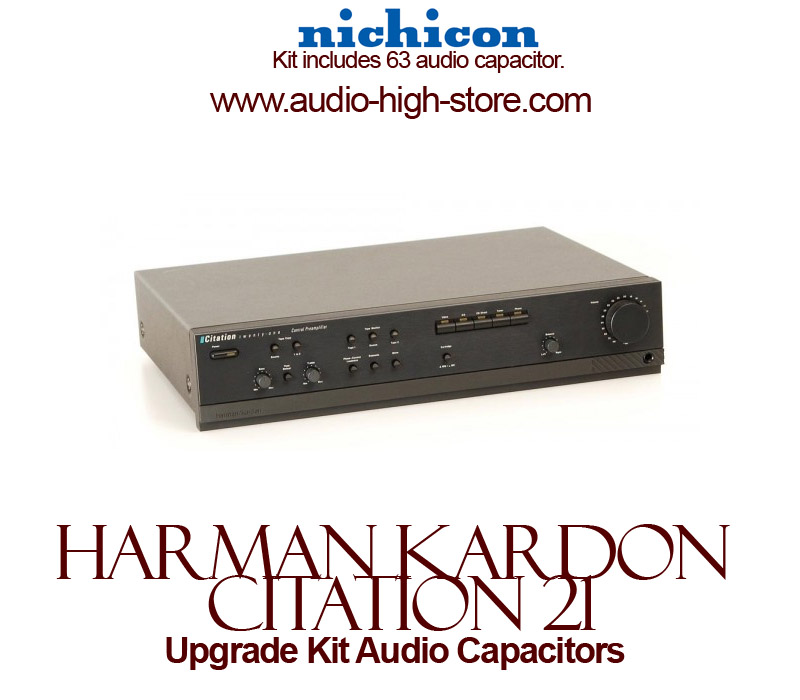 Harman Kardon Citation 21 Upgrade Kit Audio Capacitors