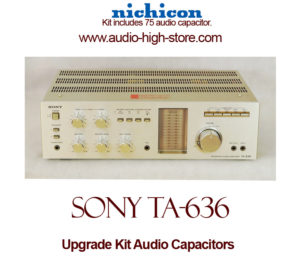 Sony TA-636 Upgrade Kit Audio Capacitors