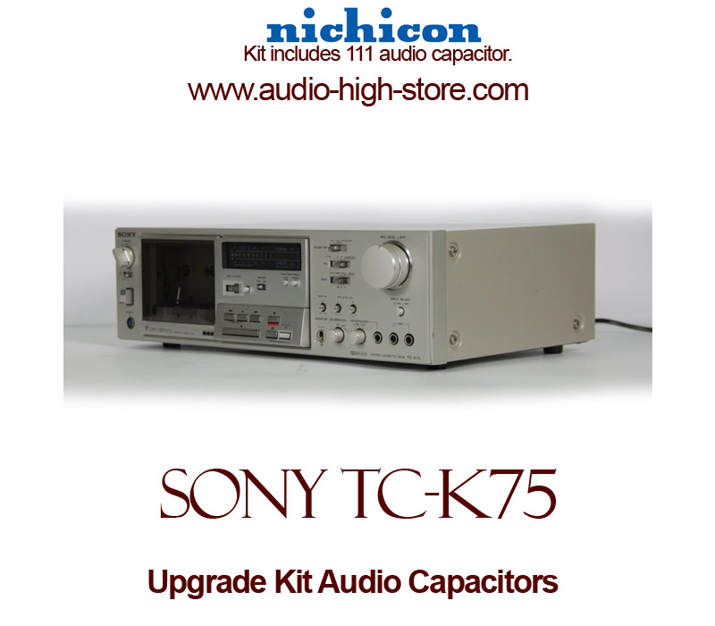 Sony TC-K75 Upgrade Kit Audio Capacitors