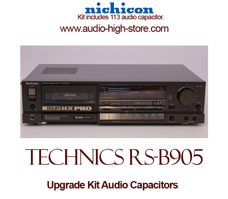 Technics RS-B905 Upgrade Kit Audio Capacitors