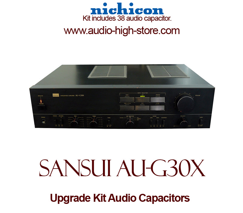 Sansui AU-G30X Upgrade Kit Audio Capacitors
