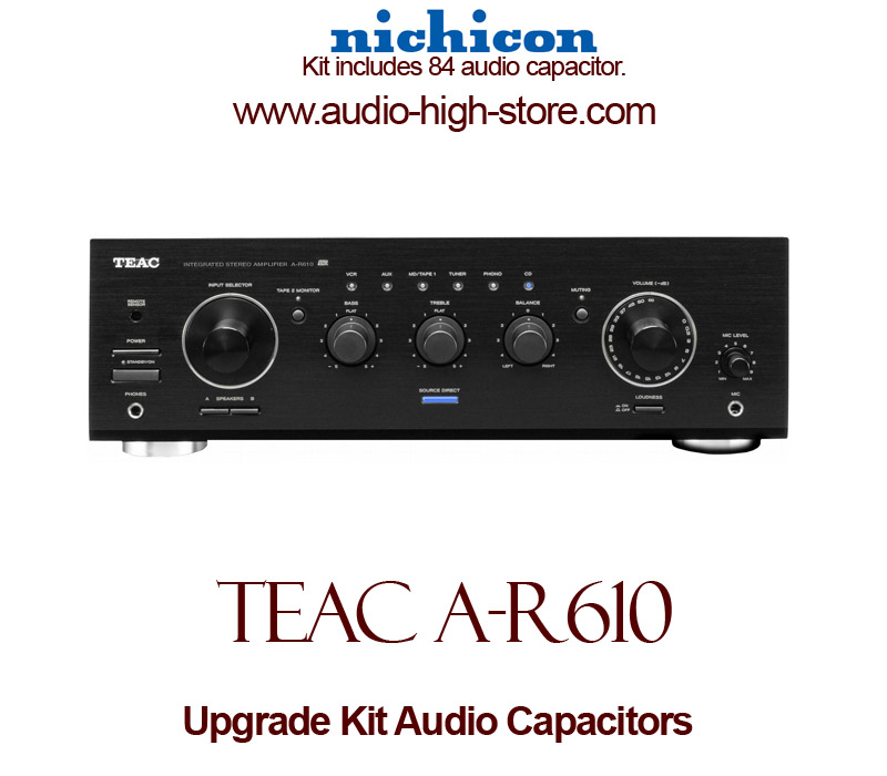 TEAC A-R610 Upgrade Kit Audio Capacitors