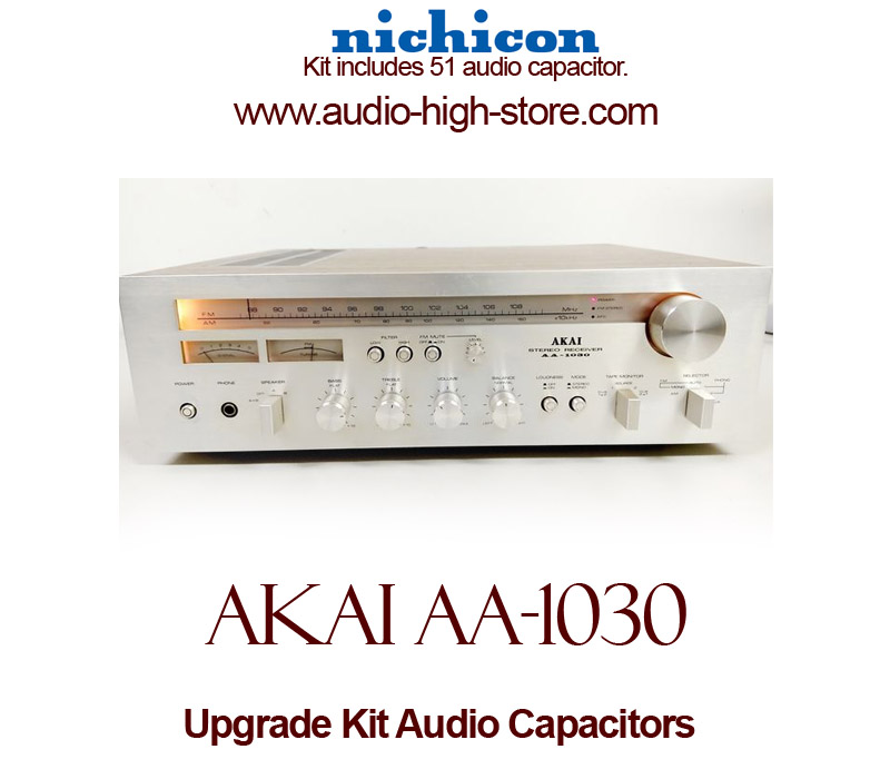 Akai AA-1030 Upgrade Kit Audio Capacitors