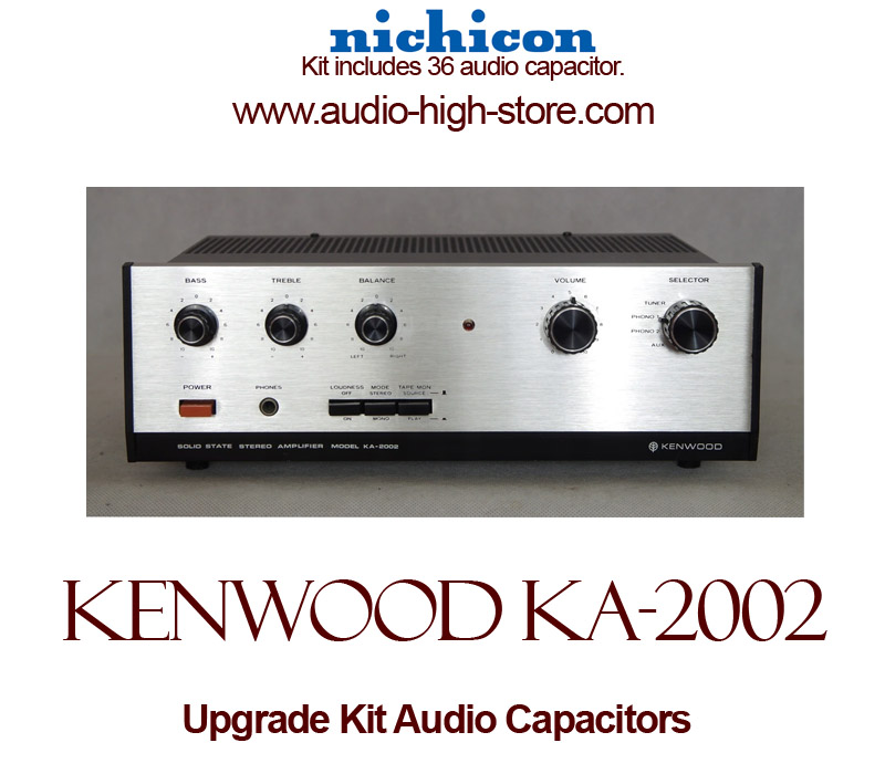 Kenwood KA-2002 Upgrade Kit Audio Capacitors