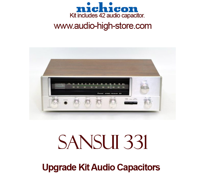 Sansui 331 Upgrade Kit Audio Capacitors