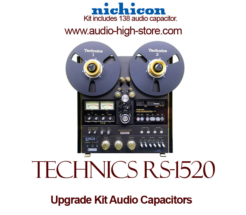 Technics RS-1520 Upgrade Kit Audio Capacitors