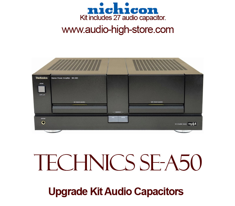 Technics SE-A50 Upgrade Kit Audio Capacitors