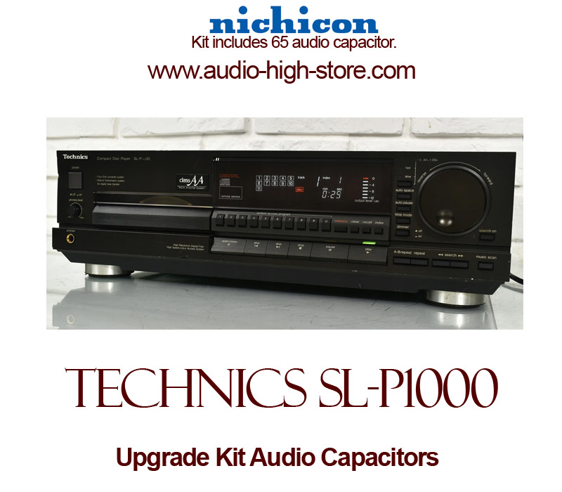 Technics SL-P1000 Upgrade Kit Audio Capacitors
