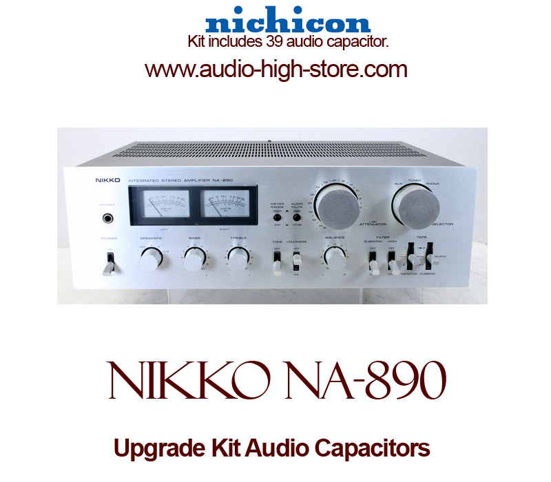 Nikko NA-890 Upgrade Kit Audio Capacitors