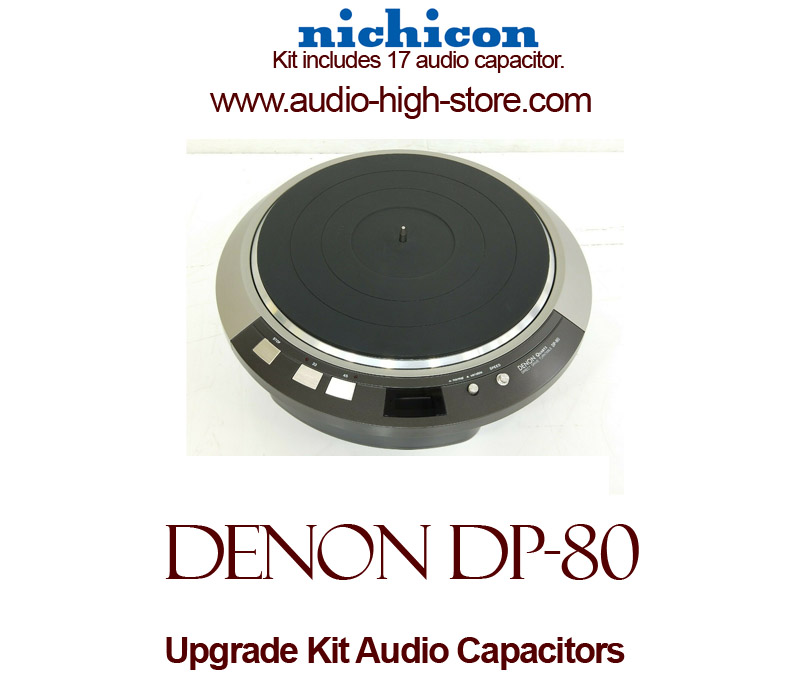 Denon DP-80 Upgrade Kit Audio Capacitors