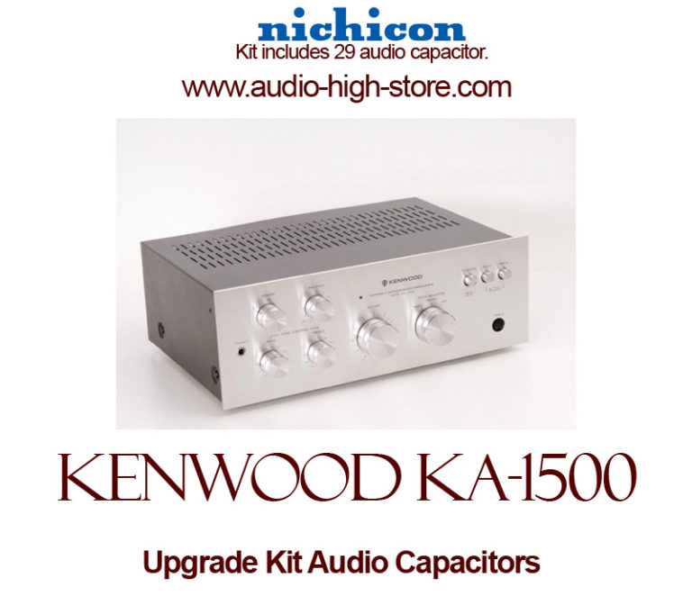 Kenwood KA-1500 Upgrade Kit Audio Capacitors