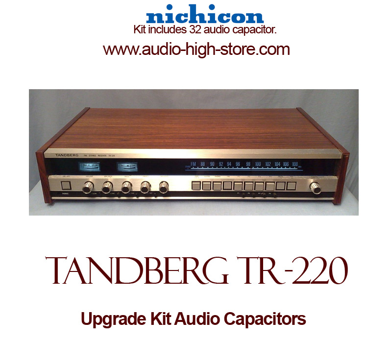 Tandberg TR-220 Upgrade Kit Audio Capacitors