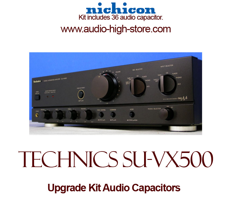 Technics SU-VX500 Upgrade Kit Audio Capacitors