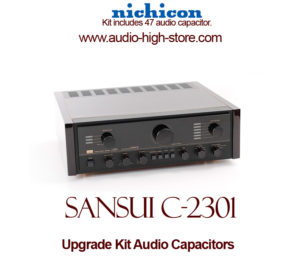 Sansui C-2301 Upgrade Kit Audio Capacitors