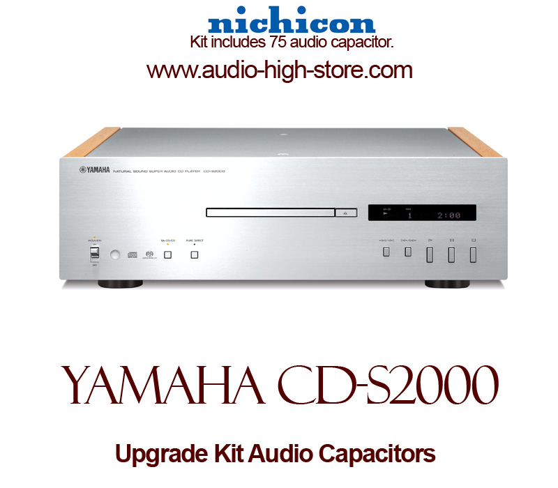 Yamaha CD-S2000 Upgrade Kit Audio Capacitors