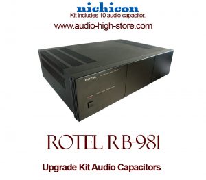 Rotel RB-981 Upgrade Kit Audio Capacitors