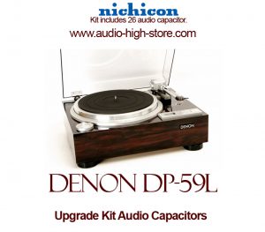 Denon DP-59L Upgrade Kit Audio Capacitors