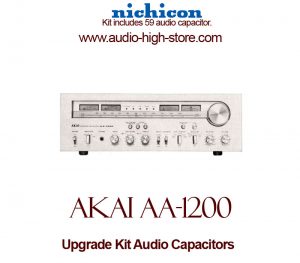 Akai AA-1200 Upgrade Kit Audio Capacitors
